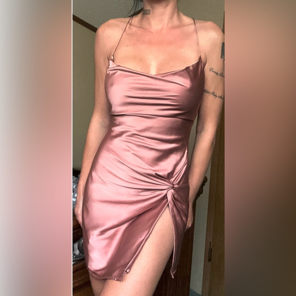 Babyboo MAE MINI DRESS - PINK - Picture 5 of 7